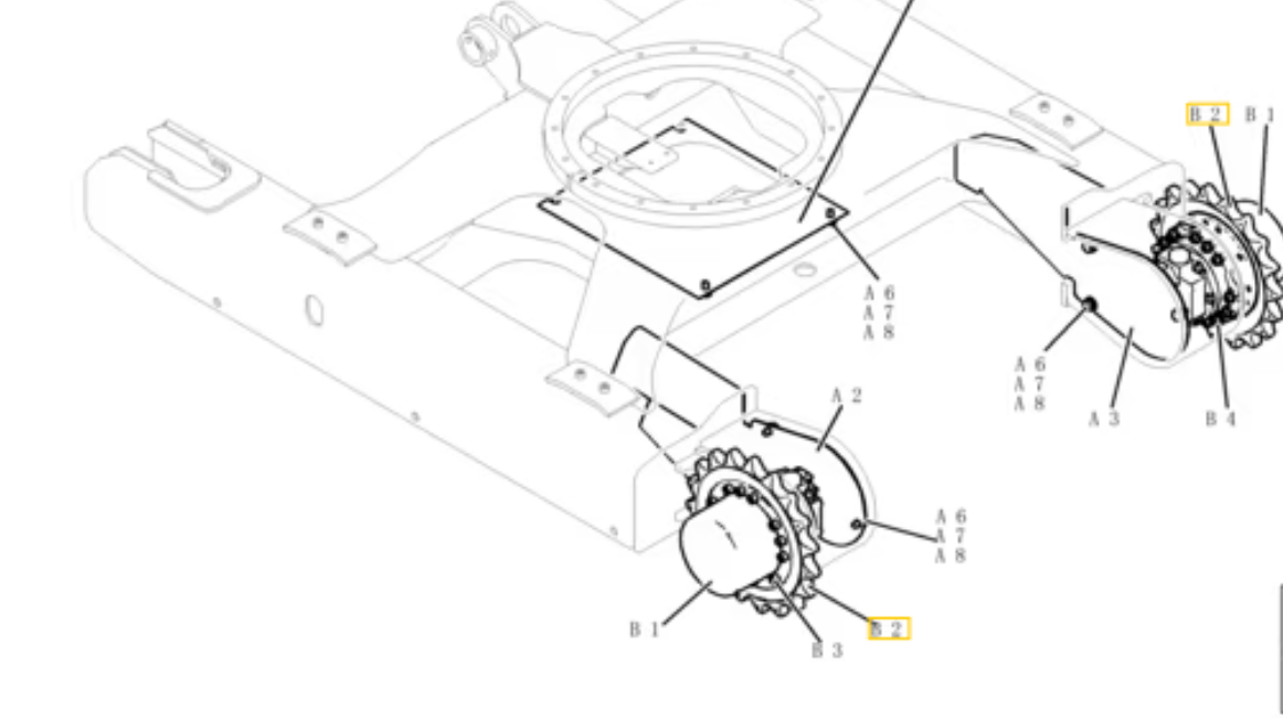 barbotin pour Case CX20B CX22B CX27B