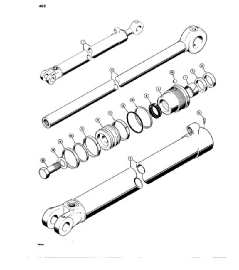 kit joint de vérin Case G101177