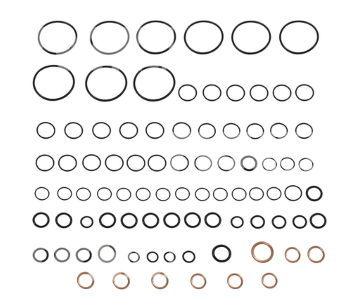 kit joint de distributeur jcb 8018