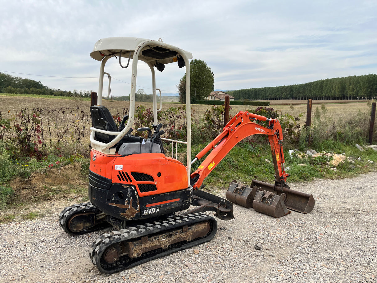 MINI PELLE KUBOTA U15-3