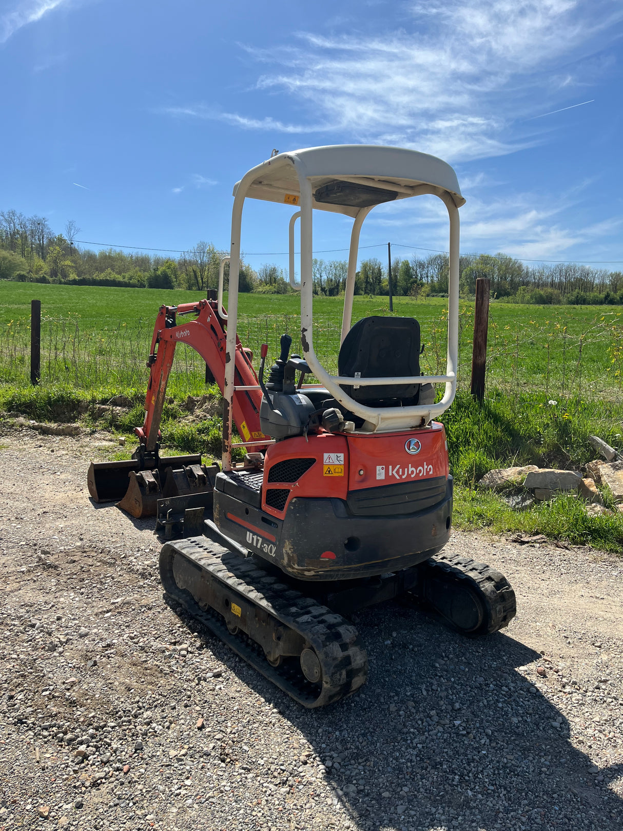 MINI PELLE KUBOTA U17-3