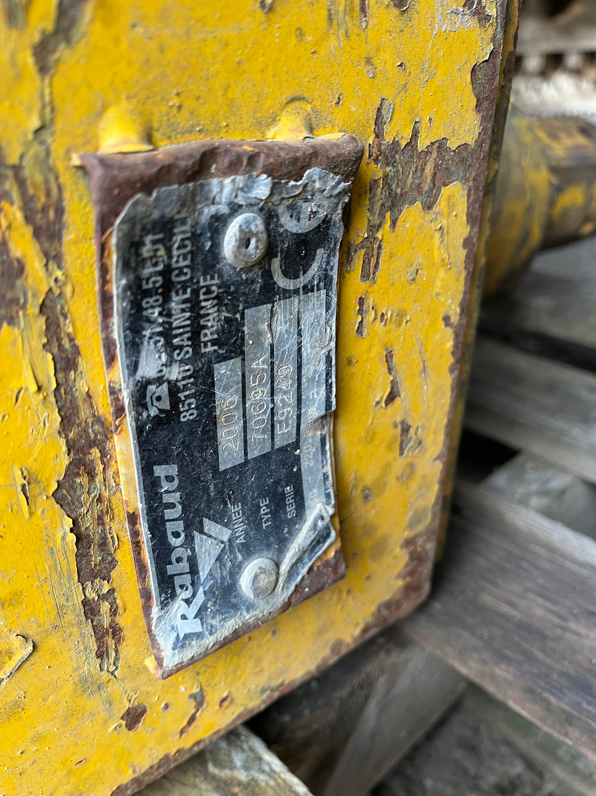 Tariere hydraulique Rabaud