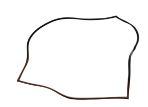 profil d'étanchéité pour vitre de porte supérieur caterpillar th336 th337 th406 th407 th414 th417 th514