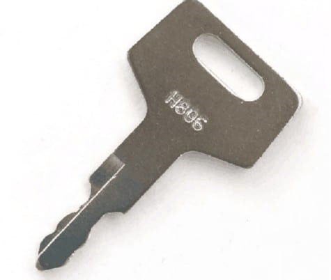 Clé de l'allumage Takeuchi & Hitachi