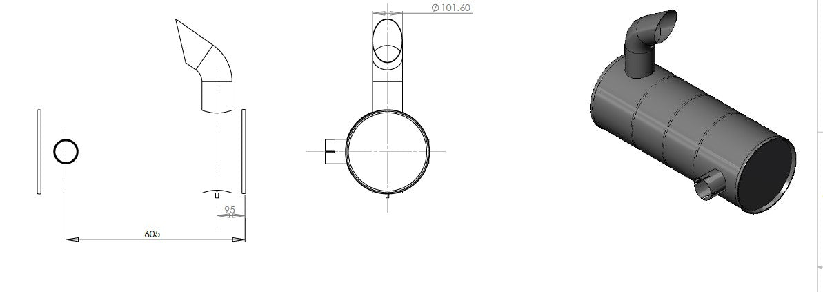 Suisses d'échappement Hitachi ZX210