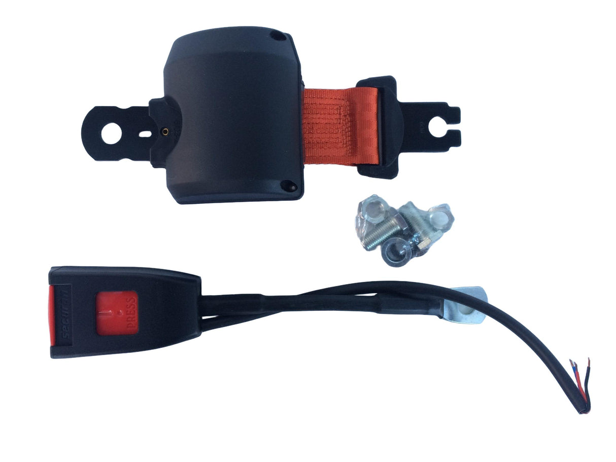 Ceinture de sécurité orange all C / W 25 cm de tige flexible