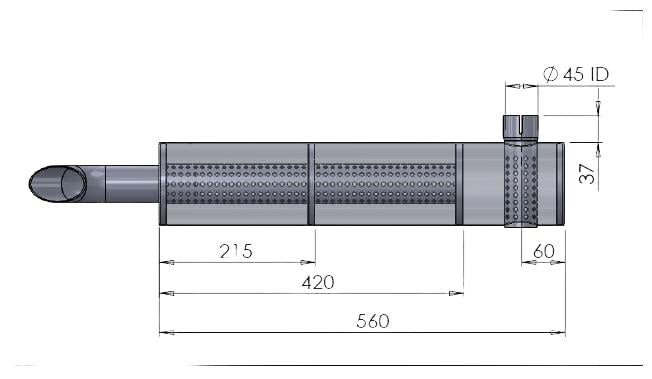Échappement Benford 3 tonnes