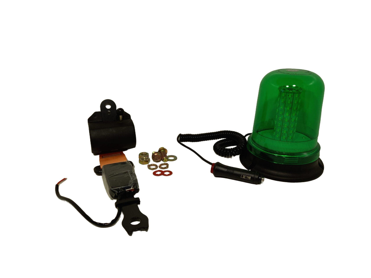 Kit de balise verte magnétique et de ceinture de sécurité LED pour bendelles
