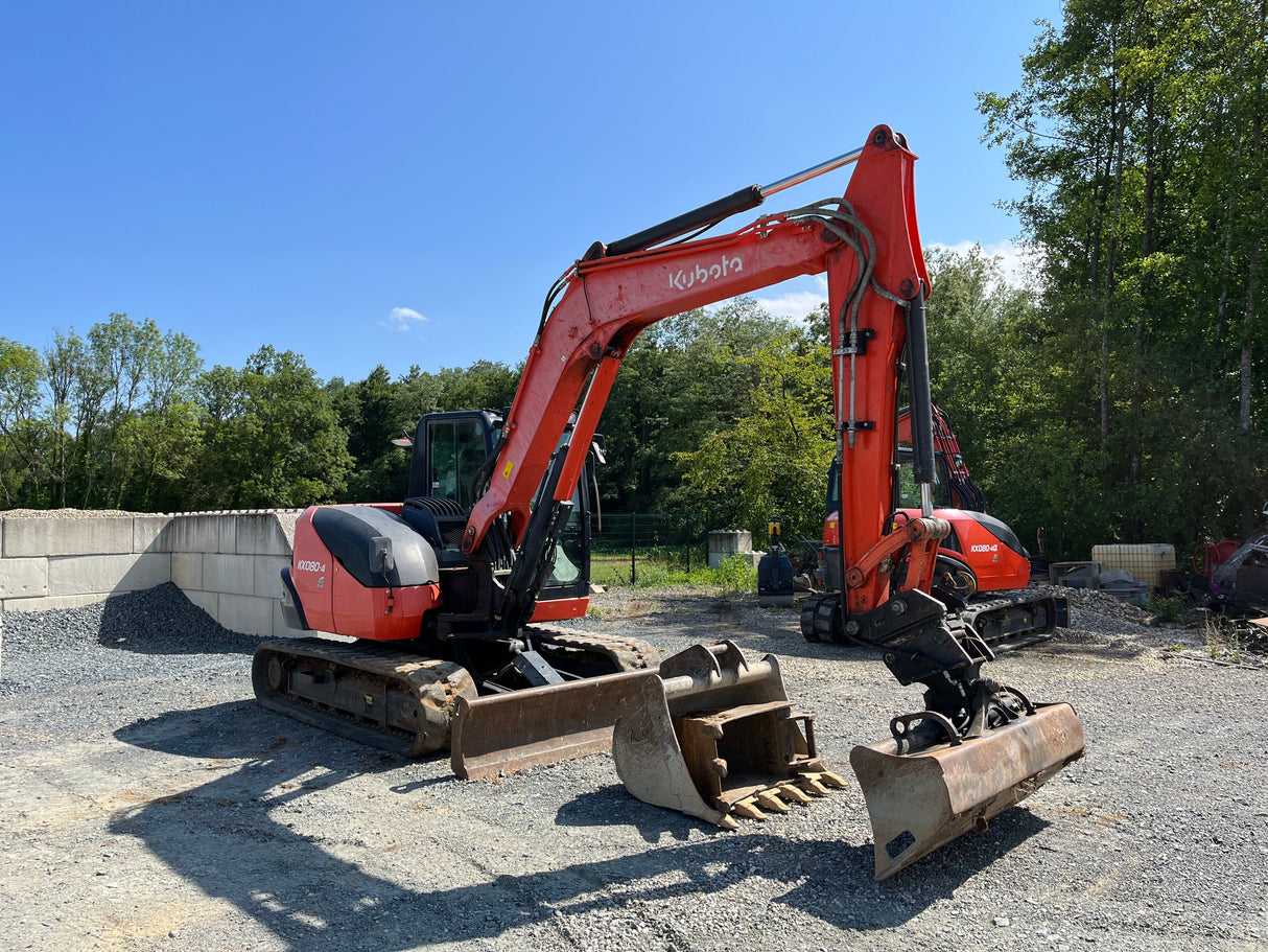 MINI PELLE KUBOTA KX080-4