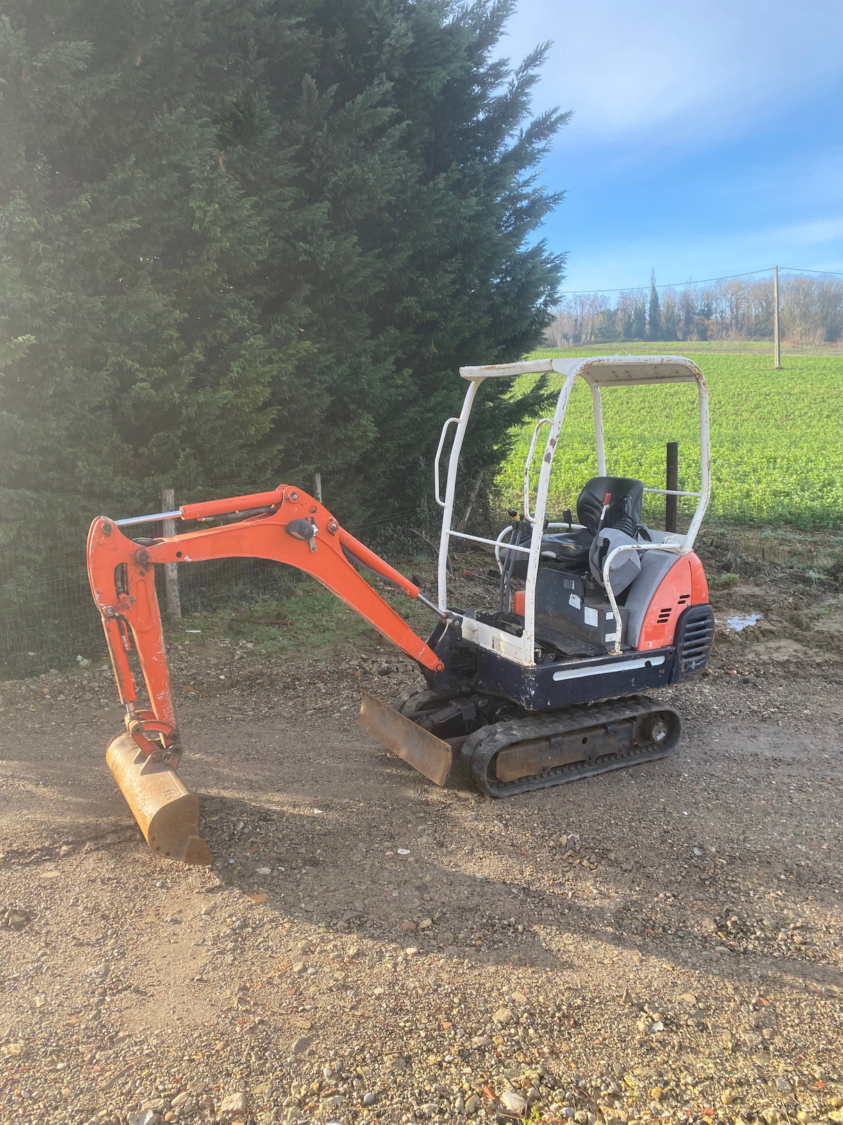 MINI PELLE KUBOTA KX36-3