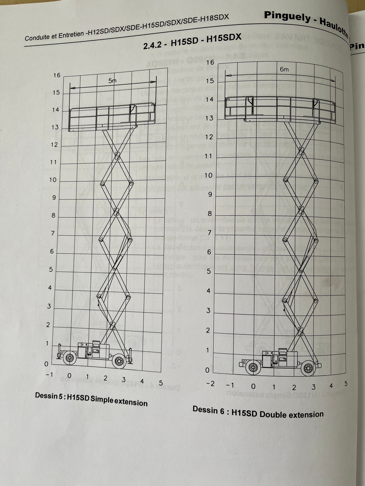 NACELLE CISEAUX 15 M
