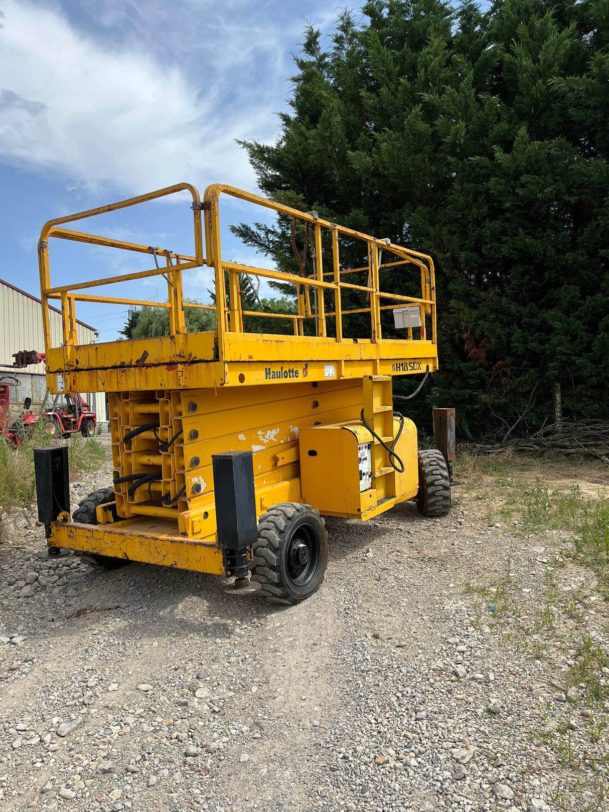 NACELLE CISEAUX 18 mètres