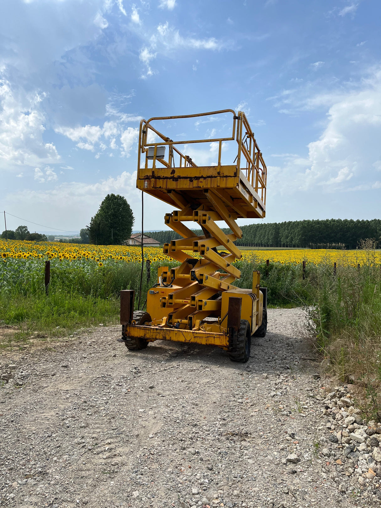 NACELLE CISEAUX 18 mètres