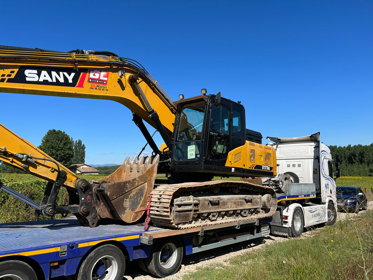 PELLETEUSE SANY SY215C