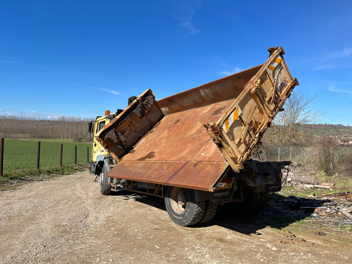 POIDS LOURD MAN TRI BENNE GRUE