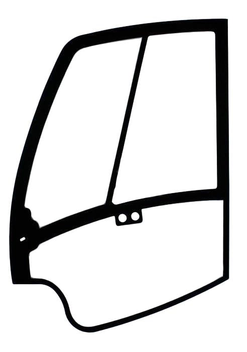 Verre de porte pour contenir JCB JZ140LC