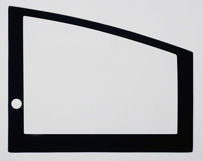 Suisse en verre de porte inférieure Hitachi Zaxis ZX16