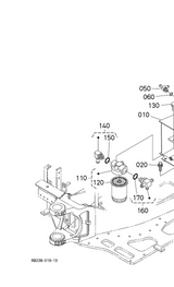 Kit de filtre complet pour Kubota KX41-3 KX36-3