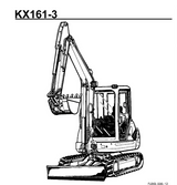 Kit de filtre complet pour Kubota KX161-3