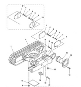 barbotin pour IHI 15NX 14NXT 15NX2 15VXT 16NXT 16VXT-17VXT 18NXT 19VXT IHI423454300