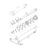 KIT JOINT DE VÉRIN DE PATIN STABILISATEUR CASE 580 SK