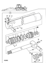 kit joint de vérin cavage et godet drop pour JCB 3CX 991/20021