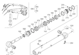 kit joint vérin de flèche kubota U48-4 U50-5 RD451-7140-0