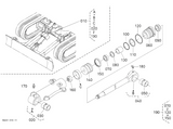 kit joints de vérin de lame pour kubota U17-3 alpha