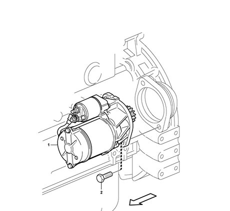 démarreur Volvo ECR88