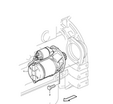 démarreur Volvo ECR88