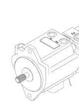 pompe a piston pour caterpillar 301.6C 271-0907