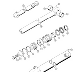 kit joint de vérin de godet Case 110290A1
