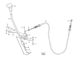 cable de commande de Lame Volvo ec27c ec35c