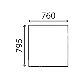 Vitre arriere de cabine pour Kubota KX61-2 option 2