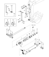 kit joint de vérin yanmar vio 20-3