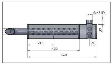 Échappement Benford 3 tonnes
