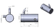 Échappement pour s'adapter à Hyundai R140-7