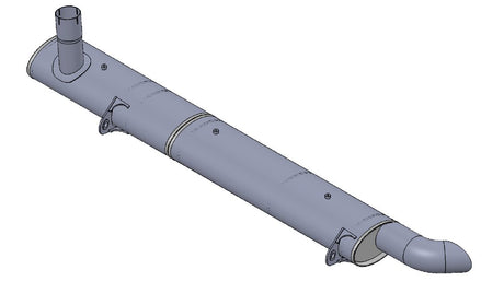 Échappement pour s'adapter à JCB Fastrac