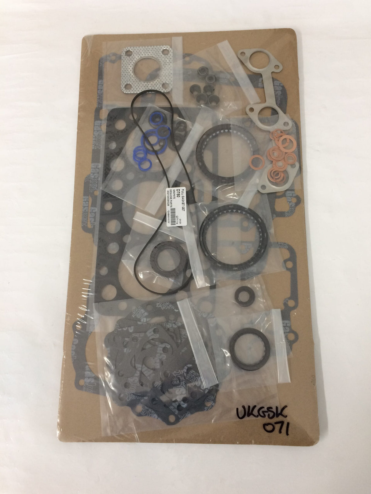 Ensemble de joints de moteur D750 Kubota Engine