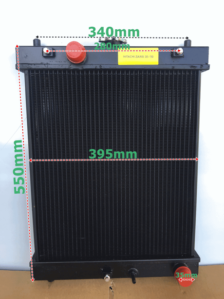 Radiateur hitachi zx30
