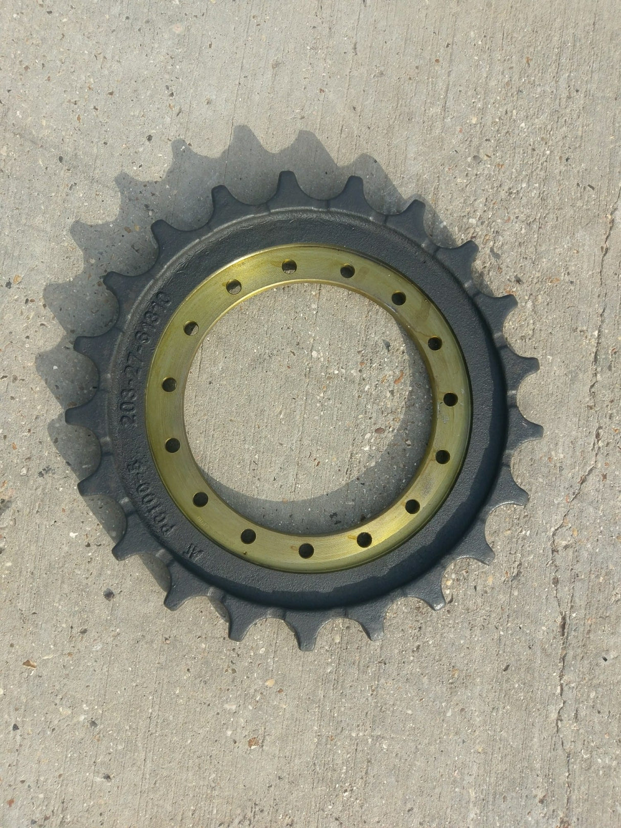 barbotin pour Komatsu PC138US-8 PC138US-10