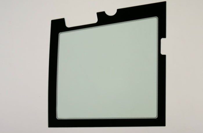 Verre de porte inférieure de remplacement pour s'adapter aux machines kubota